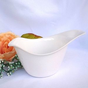 White Melamine Gravy Boat
